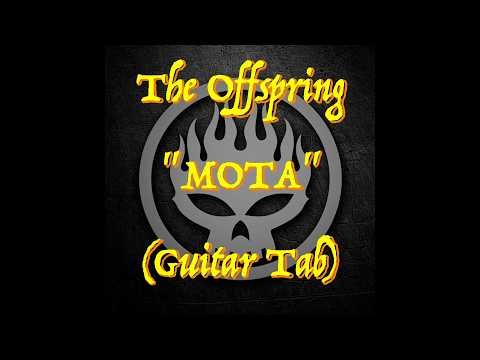 The Offspring - “Mota” - Guitar Tab ♬