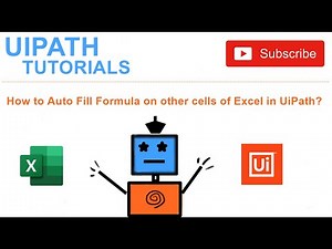 How to Auto Fill Formula on other cells of Excel in UiPath?