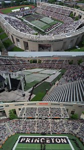 Views from above of Princeton's 278th Commencement Ceremony. | Princeton University