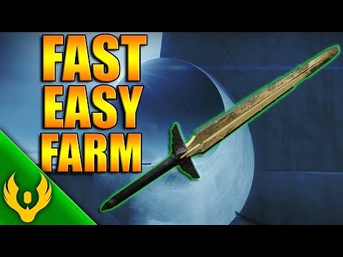 Destiny 2 How To Get THRONE CLEAVER Best Legendary Sword Menagerie Farm