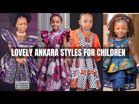 Lovely Ankara Styles For Children | Trending Kitenge Dress Styles & Designs 2025