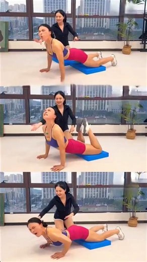 Three exercises of varying difficulty – practice them everyday#exercise#fitness#Let'sWorkOutTogether