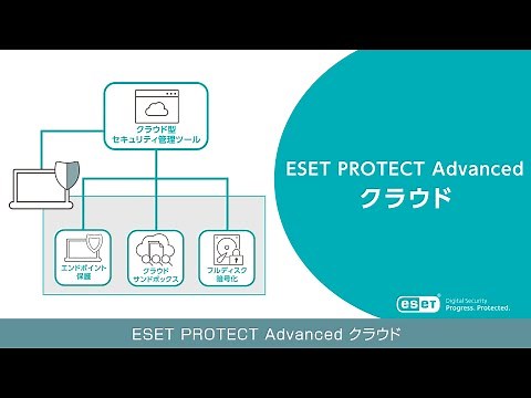 エンドポイントセキュリティ「ESET PROTECT Advanced クラウド」 紹介動画【キヤノン公式】