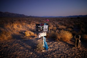 Ranch bordering Area 51 for sale – includes famed black mailbox