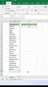 9.4K views · 54 reactions | Count Items in Excel  #exceltips #exceltricks #exceltutorial #explore | computernotion | Facebook