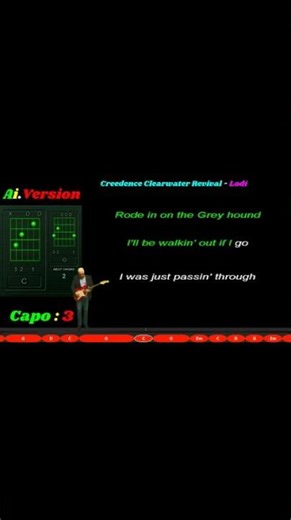 CCR - Lodi (Ai Version) lyrics and chords