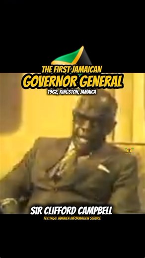 ⚫️🟡🟢⚫️(PART 1) #OurStory #OurPeople Sir Clifford Campbell, recalls his appointment as the First Jamaican Born Govonor General, following Jamaica's Independence in 1962. #OurCulture #Independence #nostalgia #jamaicanpeople #NationalPride #jamaicanculture #history #heritage #rootsandculture #OurRoots | Jamaica Live -Travel & Lifestyle