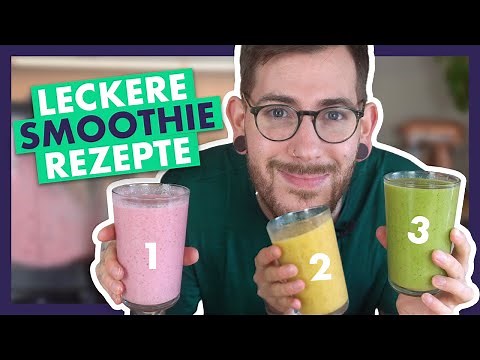 3 EASY Smoothie Recipes | Delicious & Few Ingredients
