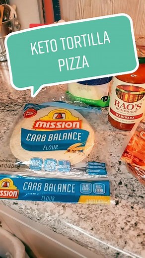 Easy Low Carb Keto Tortilla Pizza Recipe