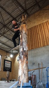 💥 Gearing up for Round 2! 💥 Check out Kody Steers fine-fine-tuning his Springboard technique as he prepared for the Individual World Championship. With precision and strength, he locked in the skills needed for one of the most intense rounds of the knockout format. #KodySteers #STIHLTIMBERSPORTS #Springboard #IndividualWorldChampionship | STIHL Timbersports