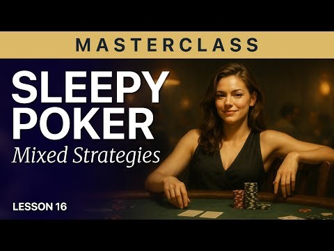 FALL ASLEEP to Poker: Hold’em Masterclass #16 — Mixed Strategies & Frequency Control