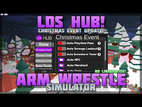 [LDS HUB!] 🎅 Arm Wrestle Simulator 🔥 No Linkvertise! Christmas Event Update! 🔥 PC & Mobile! (2024)
