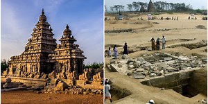 Legendary lost city emerges from the waves after devastating tsuami