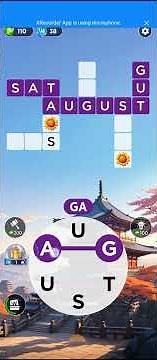 Words of Wonder Gameplay: Mastering Word Puzzles and Brain Teasers!"LEVEL:326