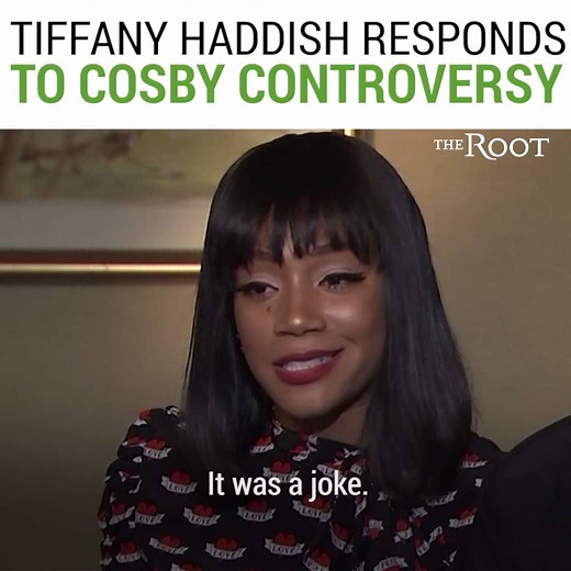 541K views · 3K reactions | Comedian Tiffany Haddish says her comment about possibly working with Bill Cosby in the future "was a joke." | The Root | Facebook