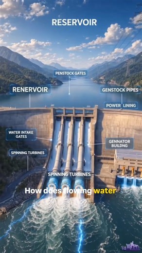 How Hydroelectric Dams Generate Electricity