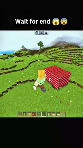 wait for end 😨😱 #shorts #minecraft #technogamerz #fyp