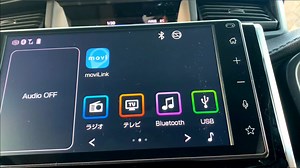 [トヨタ ルーミーカスタム]ルーミーカスタムＧ－Ｔ　純正９型ディスプレイオーディオ　スマホ接続