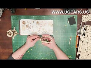 UGears NASA Saturn V Assembly Instructions Video by Ukidz LLC | UGears US