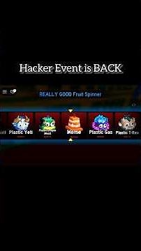 Hacker Event Is Back in Blox Fruits😱 #roblox