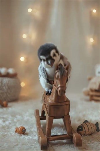 Cutest Penguin Toy Fails Ever! #cute #cuteanimals #penguin #viral #shorts