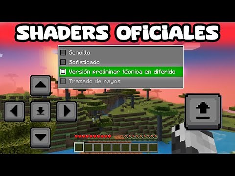 SHADERS AL FIN EN LA OFICIAL DE MINECRAFT Bedrock 1.20