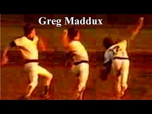 Greg Maddux "flexible rotation and rising-up motion with forearm" Pitching Mechanics Slow Motion