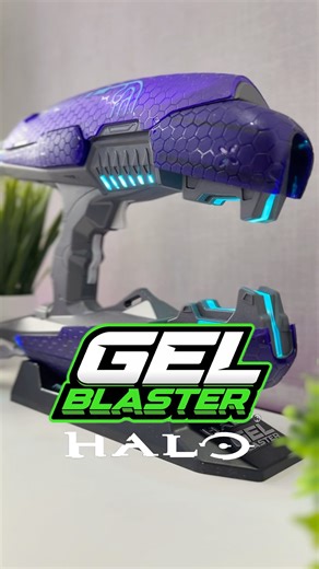 Suit Up Spartan! | GelBlaster HALO Plasma Blaster Replica #shorts #haloinfinite #gelblasterguns