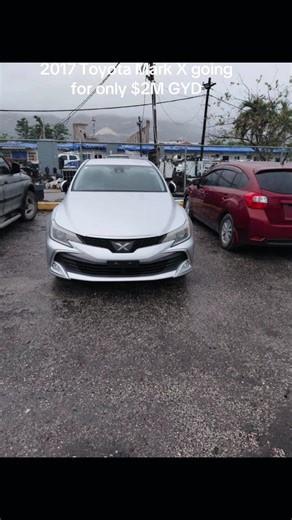 🚨Sweet Deal Alert🚨 2017 Toyota MarkX🛞🔥 Dm for more info, seriously inquires only📩 Body Type: Sedan Gearbox: Automatic Engine Size: 2,5L Year: 2017 Fuel Type: Petrol Seats: 5 Mileage: 2,800 Color: Silver Air Conditioning: Yes Power Windows: Yes Alarm: Yes Airbag: Yes Right Hand Drive: Right Drivetrain: #foryoupage #fyp #blowthisup #guyanesetiktok🇬🇾 #caribbeantiktok
