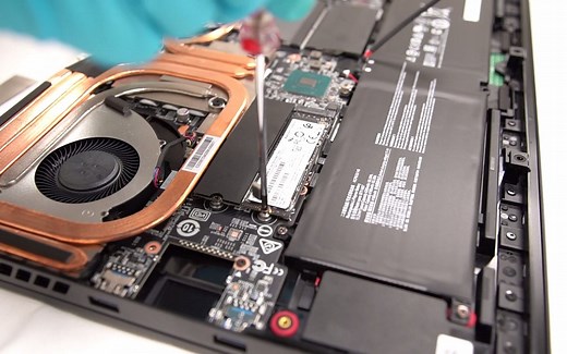 GP76/GE76拆机升级固态硬盘和内存教程