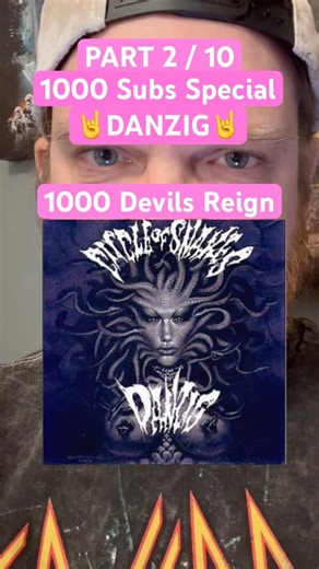 DANZIG 1000 Devils Reign Subscriber Special #danzig #glenndanzig #1000subscribers #1000subs #metal