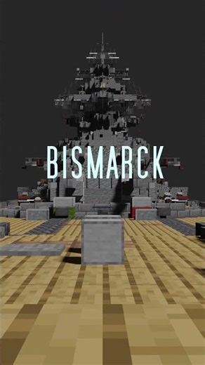 Minecraft Warships - BISMARCK [Re-Made]