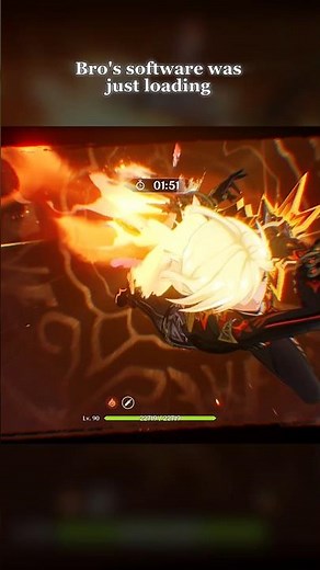 Bro's software was just loading #shorts #genshinimpact #hoyocreators