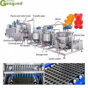 [Hot Item] Gummy Candy Processing Machine/Starch Mold Jelly Candy Making Machines