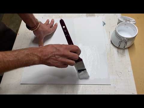 Preparing a Board for Painting