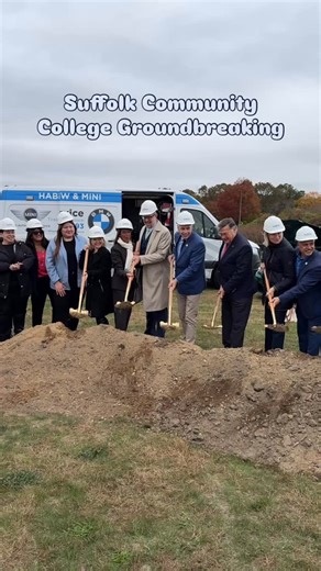 Proud to join my colleagues at Suffolk County Community College for the groundbreaking of the new Empire Automotive Group Technology Center at the Michael J. Grant Campus in Brentwood. This initiative will help prepare the next generation of skilled automotive technicians and strengthen our local workforce. 🔧🚙 A special thank you to all of the leaders, including Michael Brown of Empire Automotive Group in Huntington, for making this happen. 👏 #automotive #car #college #suffolkcounty #longisla