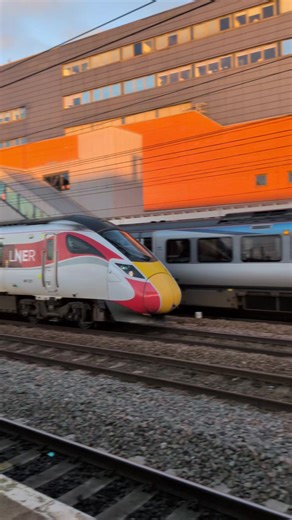 LNER Azuma passing Doncaster #railway #train #Uk #England @LNER