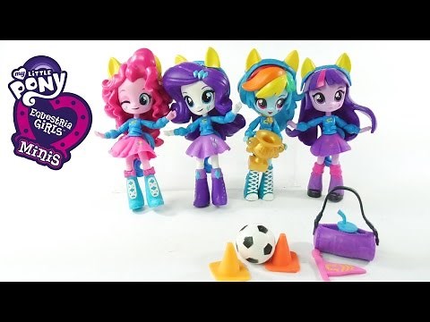 As Wondercolts de Canterlot High - Review My Little Pony Equestria Girls Mini Dolls - novelinha
