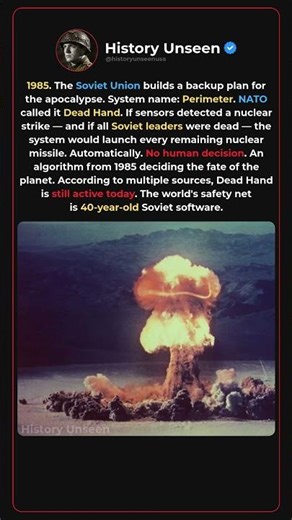 Why The Soviet Union Built A Doomsday Machine That's Still Armed ☢️🤖