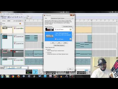 MPK 25 TUTORIAL, SETUP WITH REASON 5 and 6- PART 1