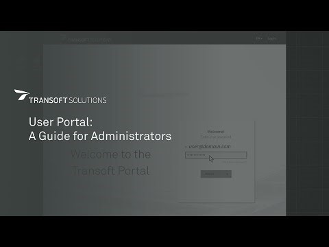User Portal: A Guide for Administrators