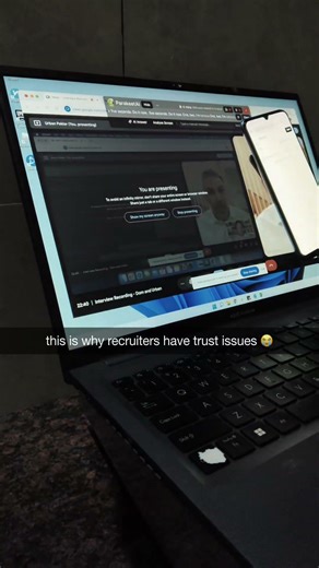 job ai interview cheat 😭 #jobsearch #interview #ai #viral #short