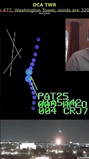 DC Plane/Helicopter Crash, Real-Time analysis with audio and video