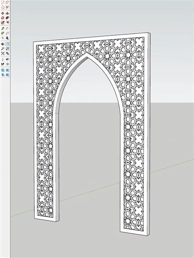 Nama plugin Curic Face Knife, Link ada di bio yaa #3dmodeling #tutorial #fyp #fypシ゚ #fyppppppppppppppppppppppp #arsitektur #sketchup #plugin #tutorials #curicface