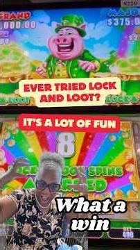 Big Fun and Wins on Lock and Loot! #viralvideo #slot