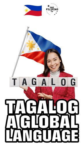 2.7M views · 105K reactions | Tagalog, A Global Language #tagalog #filipino #philippines | ONE Filipino TV | Facebook