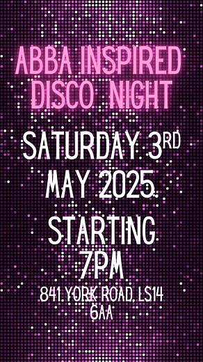 #ABBADisco #LeedsNightsOut #DiscoVibes #PartyWithGreens #ABBAAllNight #GreensLeeds #LS14 #YorkRoadLeeds #LeedsWeekendPlans #DiscoEnergy #DancingQueenVibes | Greens Leeds