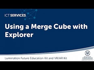 Merge Cube - Using the Explorer app