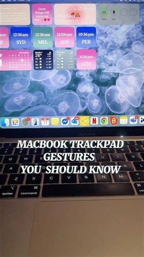 MacBook trackpad gestures you should know #apple #howto #ios #macbook #applemac #keyboardshortcuts