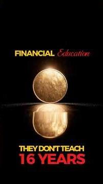 The REAL Reason You Were Never Taught About MONEY